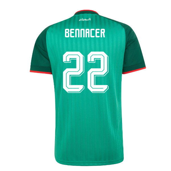 2026-2027 Algeria Away Shirt (Bennacer 22)-SoccerKits Hub | Buy Soccer Jerseys Online